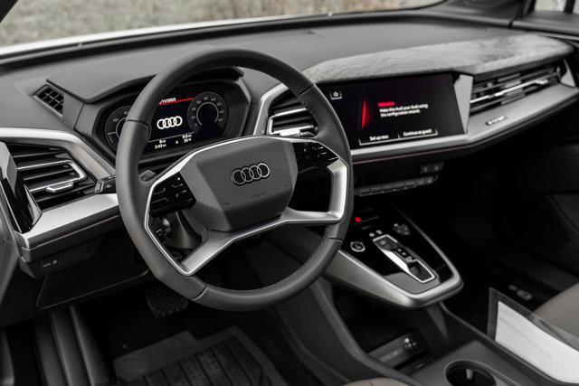 new 2025 Audi Q4 e-tron car, priced at $57,065