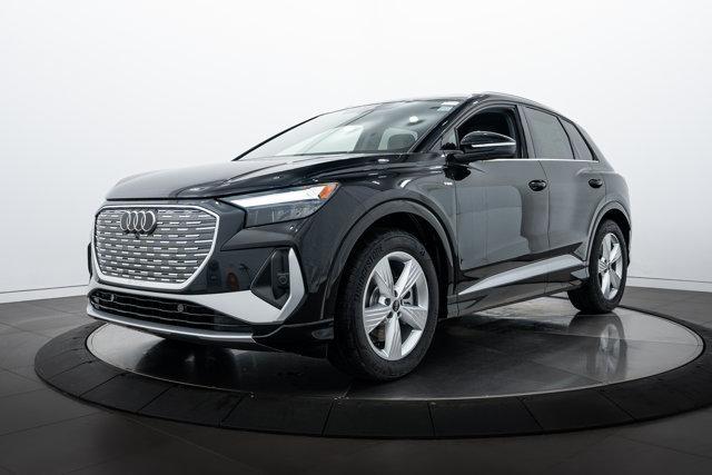 new 2025 Audi Q4 e-tron car, priced at $61,615