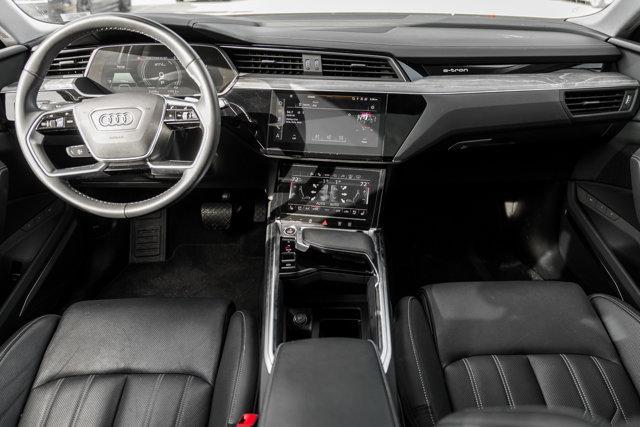 used 2024 Audi Q8 e-tron car, priced at $49,676