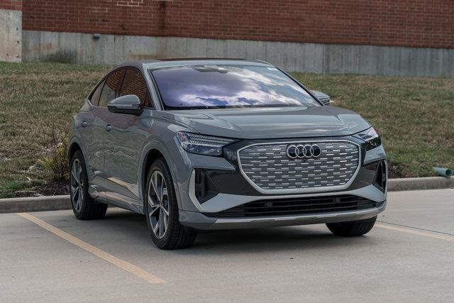used 2024 Audi Q4 e-tron Sportback car, priced at $40,444