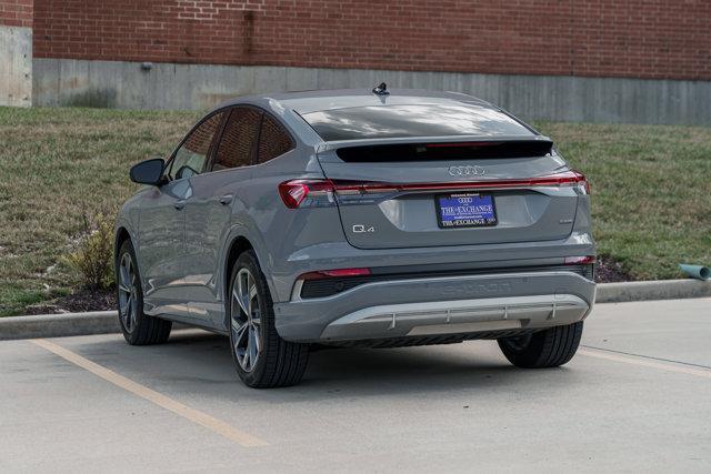 used 2024 Audi Q4 e-tron Sportback car, priced at $40,444