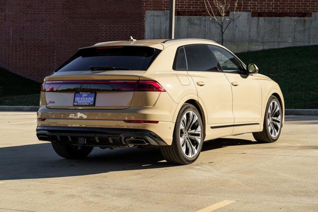 new 2025 Audi Q8 car, priced at $89,305