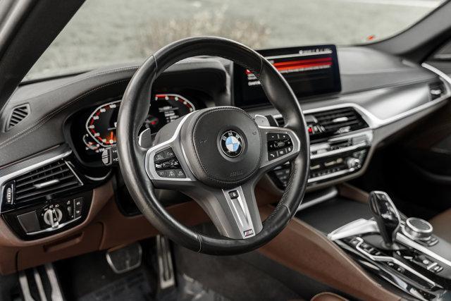 used 2023 BMW M550 car, priced at $63,400
