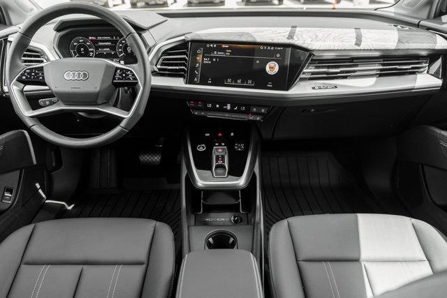 new 2025 Audi Q4 e-tron car, priced at $61,457