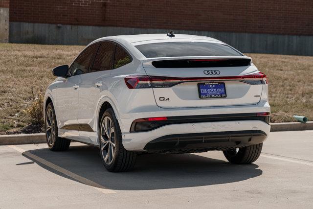 used 2024 Audi Q4 e-tron Sportback car, priced at $35,975