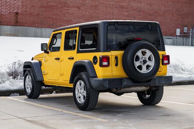 used 2021 Jeep Wrangler Unlimited car, priced at $28,711