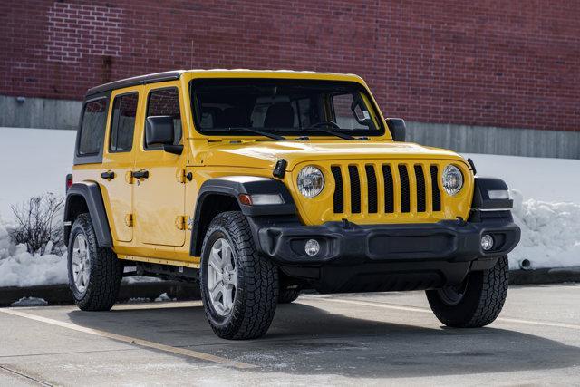 used 2021 Jeep Wrangler Unlimited car, priced at $29,555