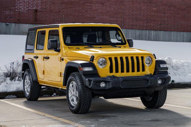 used 2021 Jeep Wrangler Unlimited car, priced at $28,711