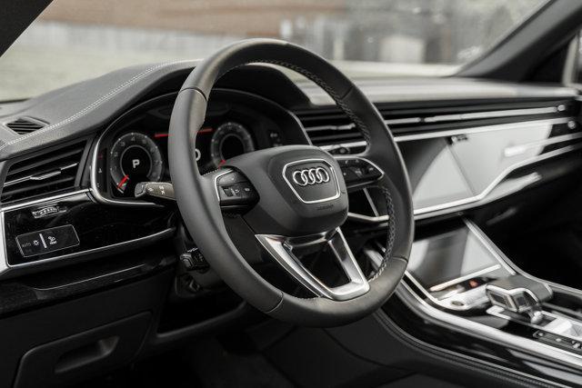 new 2025 Audi Q8 car, priced at $85,305