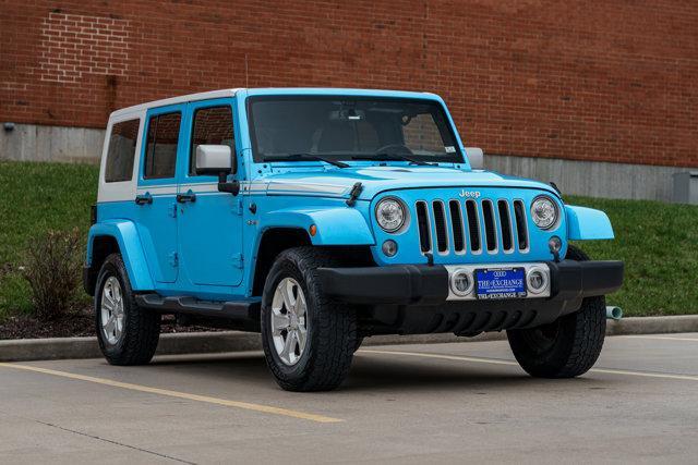 used 2017 Jeep Wrangler Unlimited car, priced at $23,993