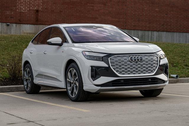 new 2025 Audi Q4 e-tron Sportback car, priced at $65,730