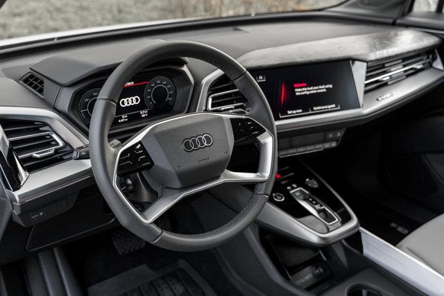 new 2025 Audi Q4 e-tron Sportback car, priced at $65,730