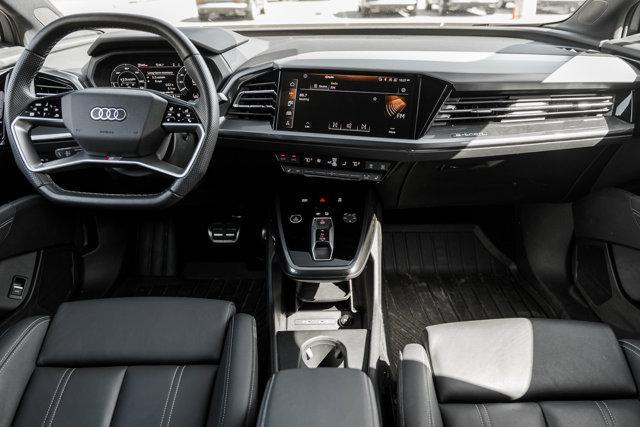 used 2024 Audi Q4 e-tron Sportback car, priced at $34,975