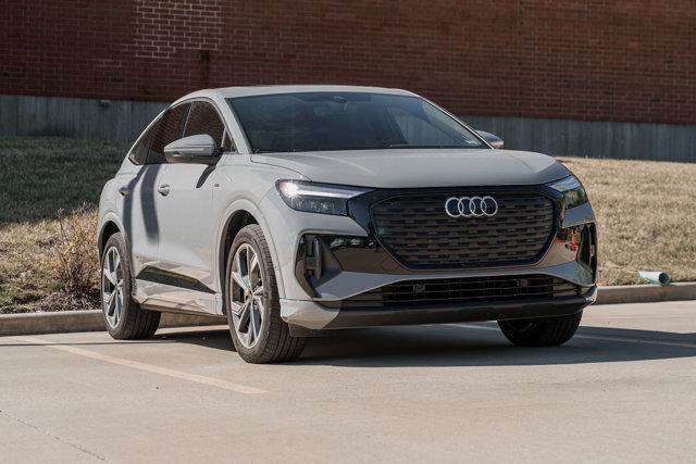 used 2024 Audi Q4 e-tron Sportback car, priced at $34,975