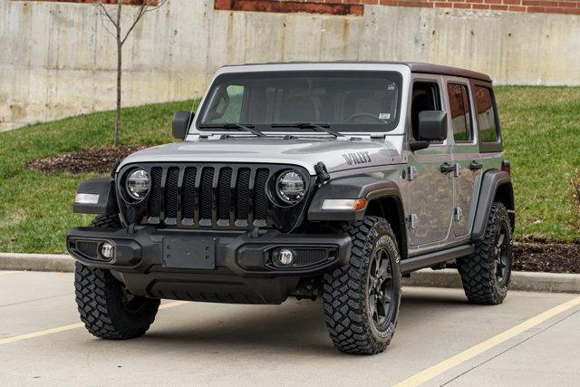 used 2021 Jeep Wrangler Unlimited car, priced at $30,711