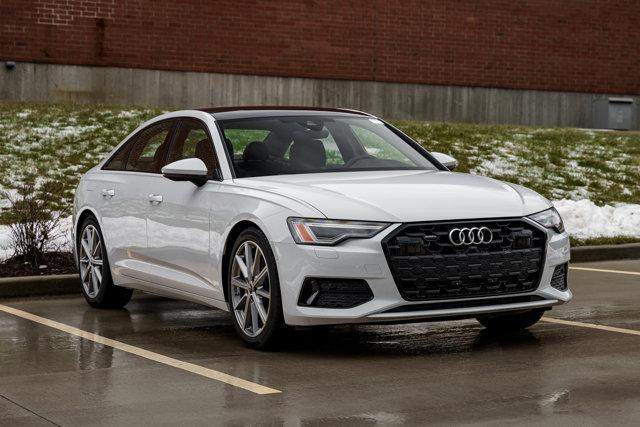 new 2025 Audi A6 car, priced at $63,015