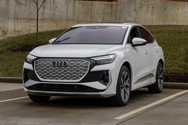 new 2025 Audi Q4 e-tron Sportback car, priced at $65,730