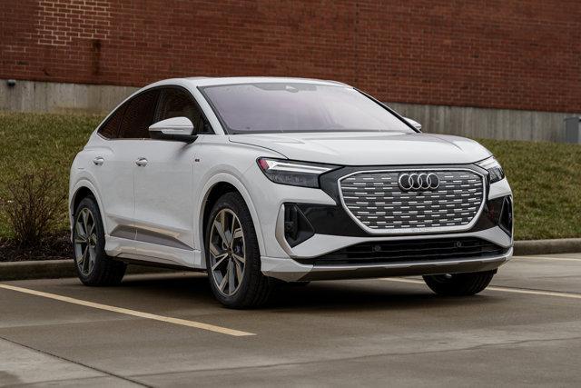 new 2025 Audi Q4 e-tron Sportback car, priced at $65,730