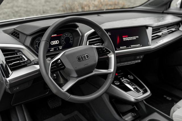 new 2025 Audi Q4 e-tron Sportback car, priced at $65,730
