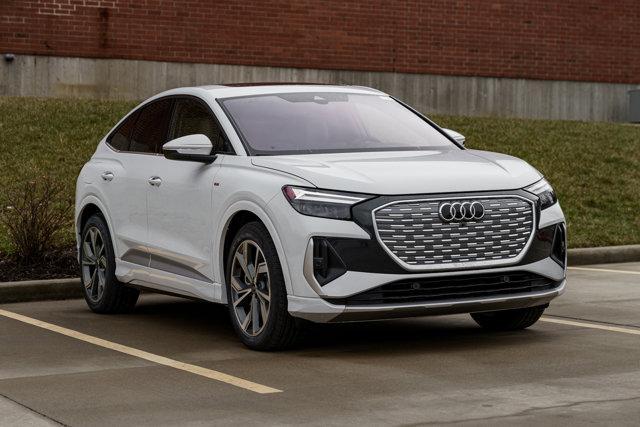 new 2025 Audi Q4 e-tron Sportback car, priced at $65,730