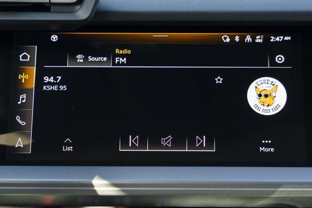new 2025 Audi A3 car, priced at $42,525