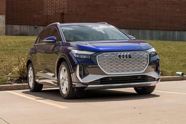 new 2025 Audi Q4 e-tron car, priced at $62,115