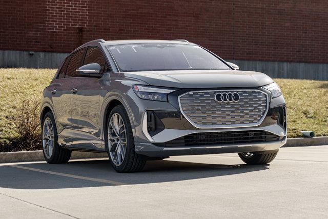 new 2025 Audi Q4 e-tron car, priced at $63,820