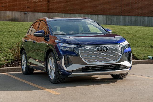 new 2024 Audi Q4 e-tron car, priced at $60,455