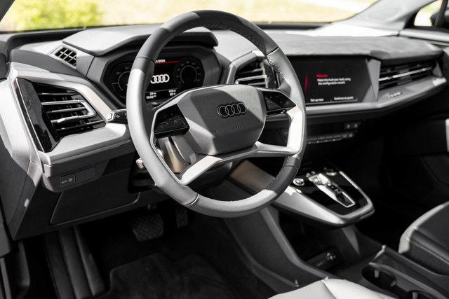 new 2024 Audi Q4 e-tron car, priced at $57,400