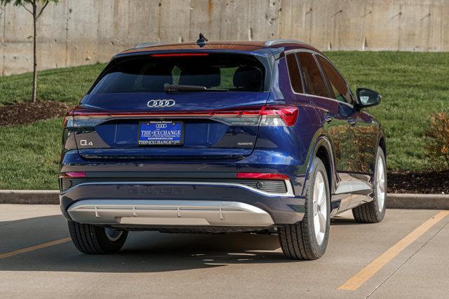 new 2024 Audi Q4 e-tron car, priced at $60,455