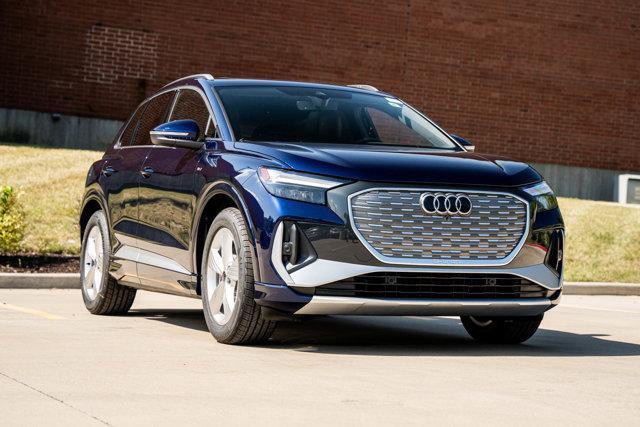 new 2024 Audi Q4 e-tron car, priced at $57,400