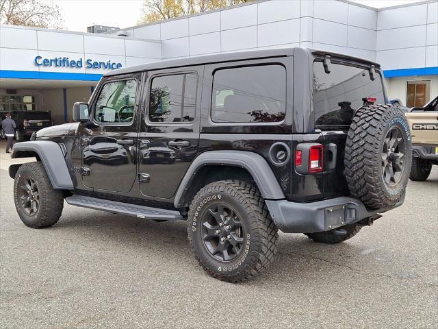 used 2021 Jeep Wrangler car, priced at $29,000