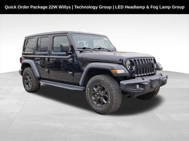 used 2021 Jeep Wrangler car, priced at $29,000