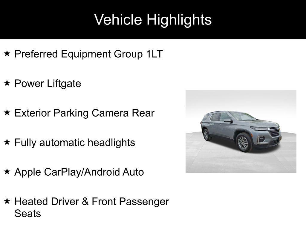 used 2023 Chevrolet Traverse car, priced at $29,500