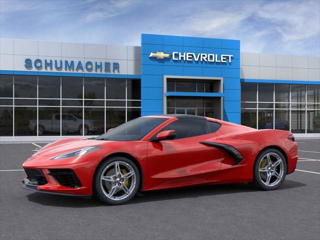 new 2025 Chevrolet Corvette car, priced at $71,685