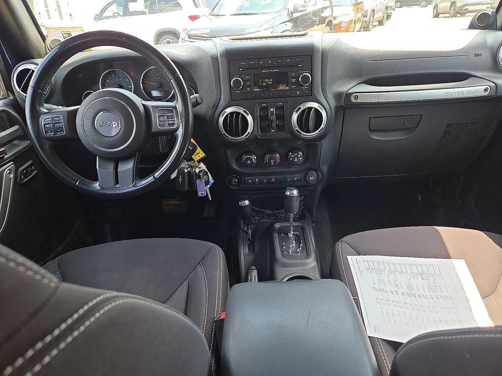 used 2013 Jeep Wrangler Unlimited car, priced at $15,000