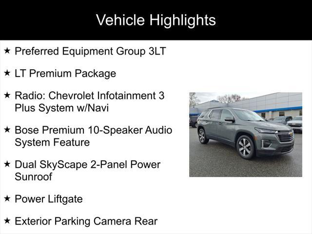 used 2022 Chevrolet Traverse car, priced at $31,000