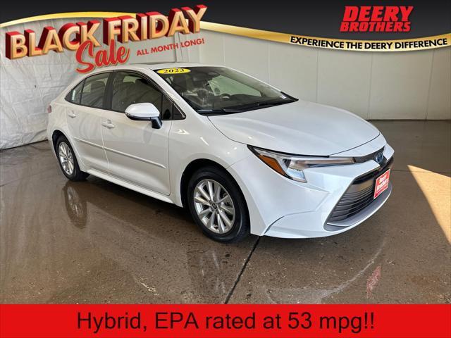 used 2023 Toyota Corolla Hybrid car, priced at $25,290