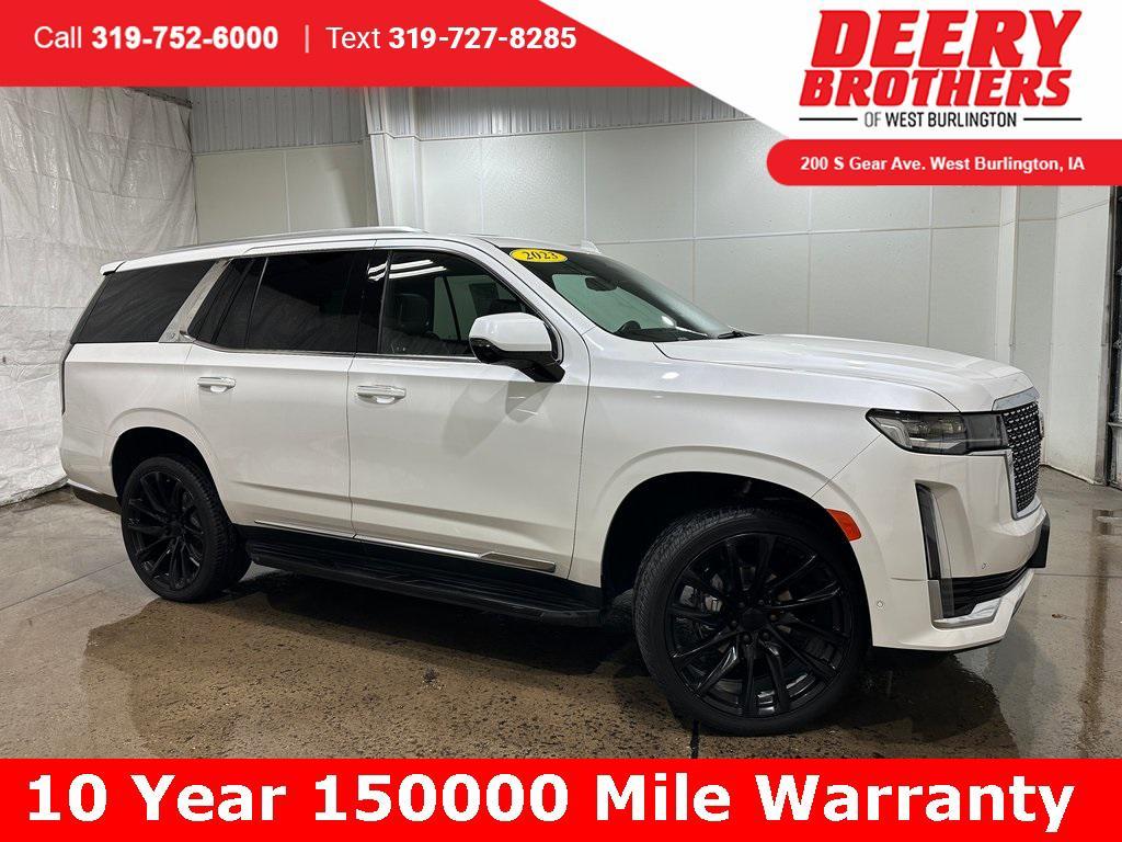 used 2023 Cadillac Escalade car, priced at $64,386