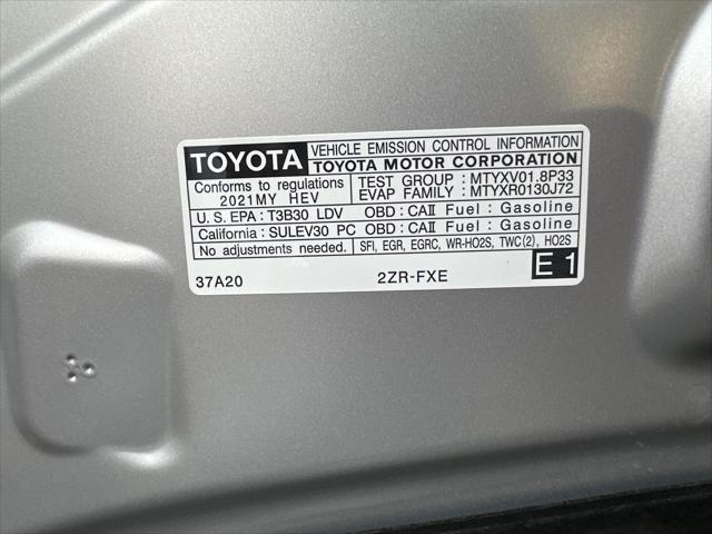 used 2021 Toyota Prius car, priced at $19,889