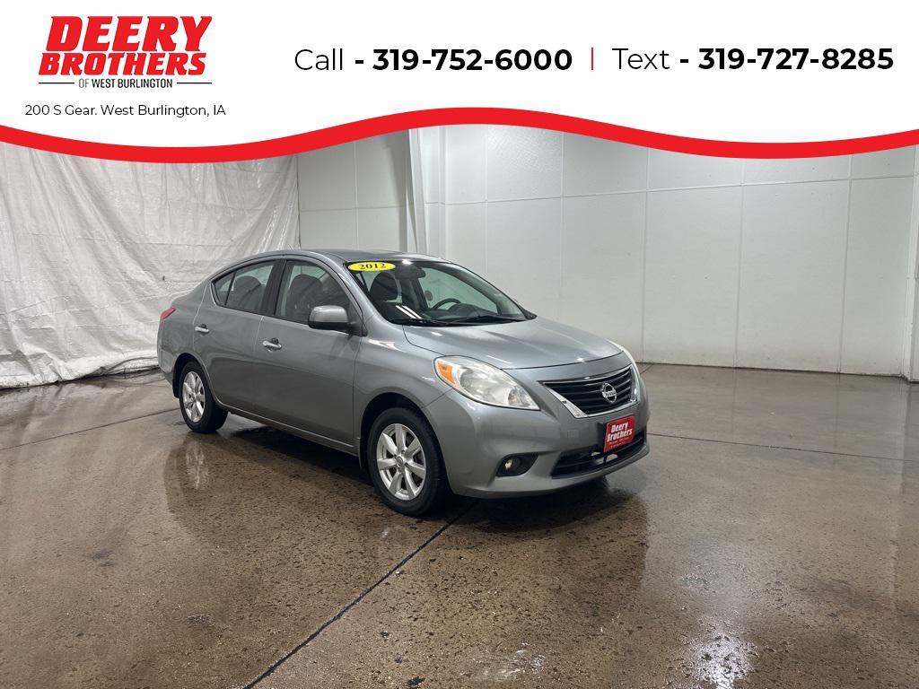 used 2012 Nissan Versa car, priced at $4,994