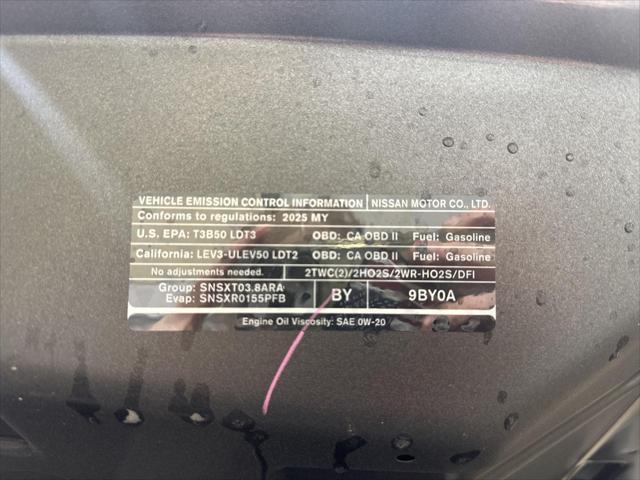 new 2025 Nissan Frontier car, priced at $48,540