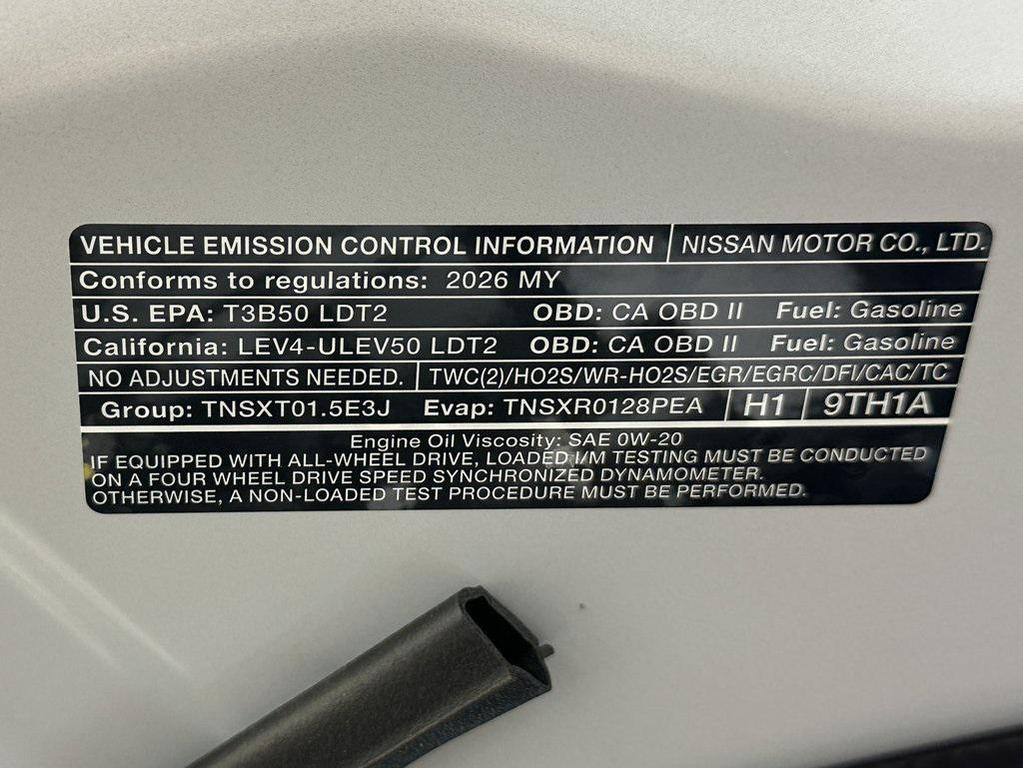 new 2026 Nissan Rogue car, priced at $33,150