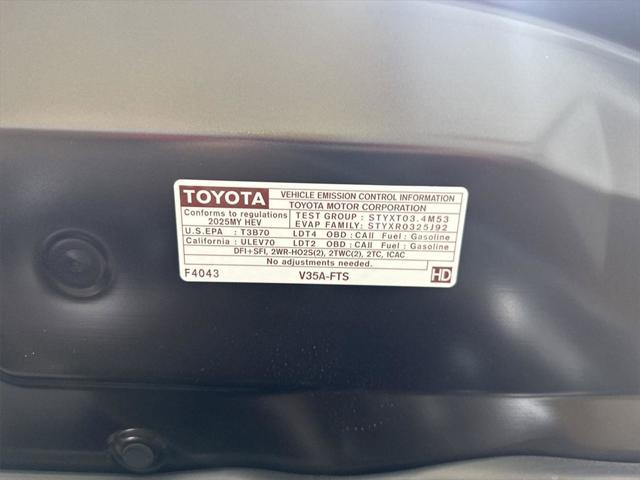 new 2025 Toyota Tundra Hybrid car, priced at $63,433