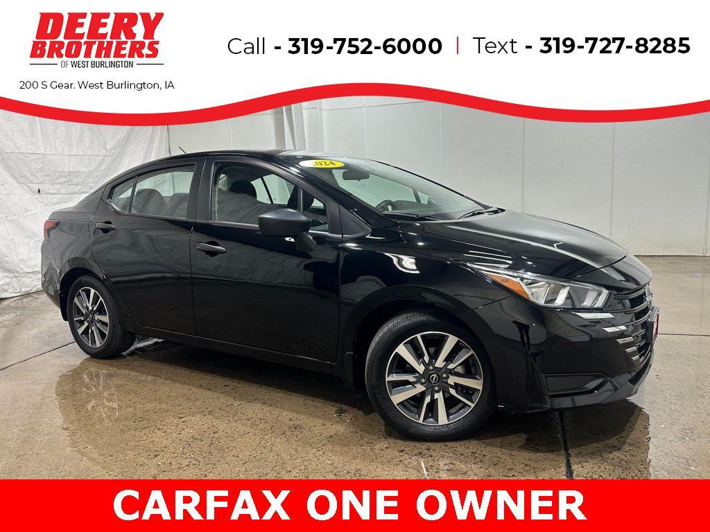 used 2024 Nissan Versa car, priced at $17,209