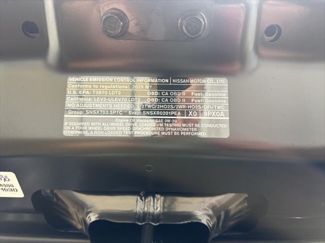 new 2025 Nissan Pathfinder car, priced at $46,925