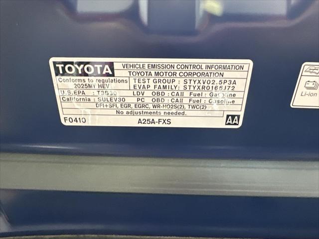 new 2025 Toyota Camry car, priced at $39,187