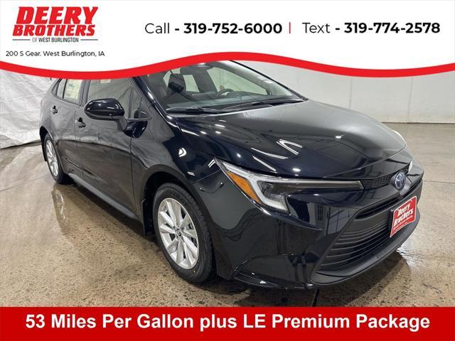new 2025 Toyota Corolla Hybrid car, priced at $25,418