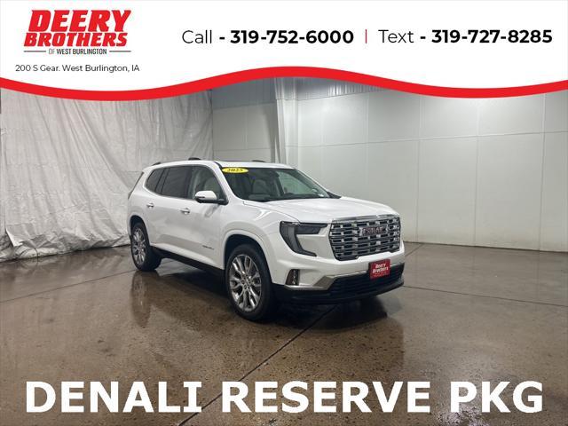 new 2025 GMC Acadia car, priced at $65,015