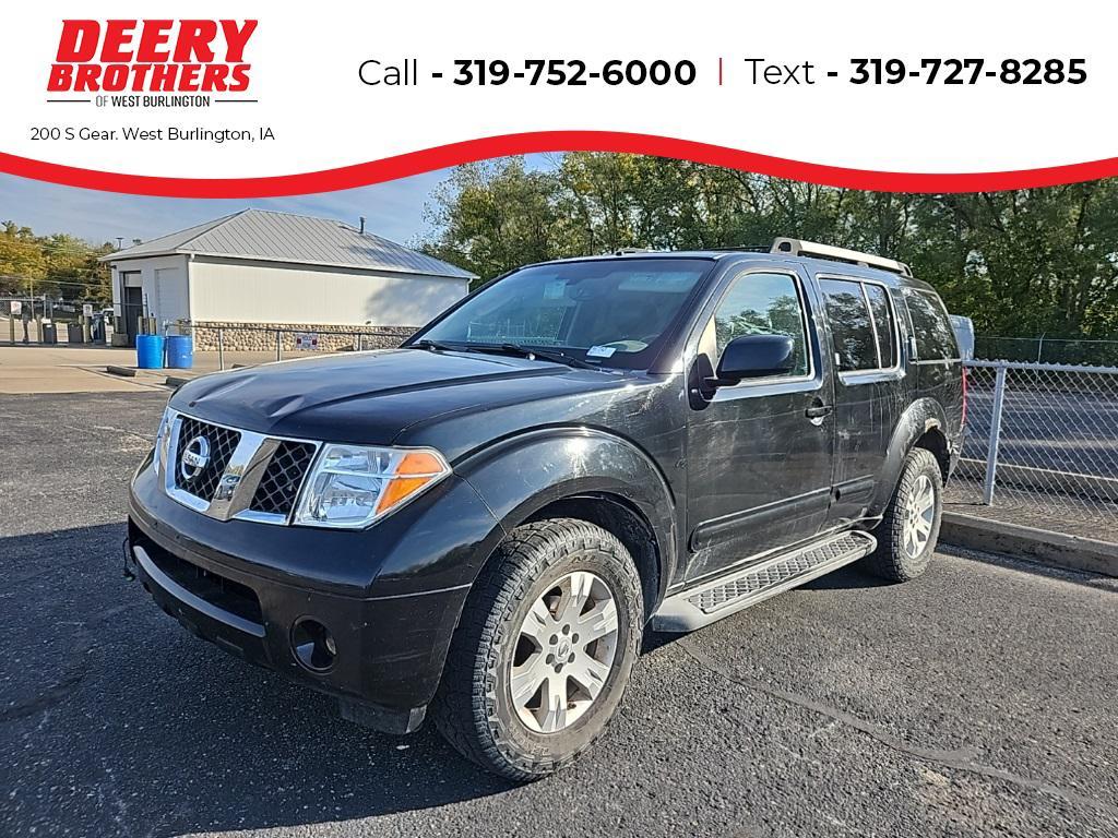 used 2005 Nissan Pathfinder car, priced at $2,999